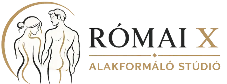 Római X Alakformáló Stúrdió logó áttetsző